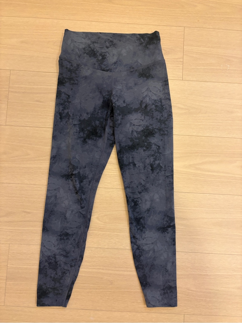Old Navy Black and Charcoal High-Waist Leggings